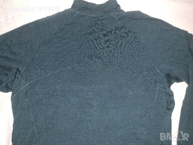 Bergans of Norway Pure Half Zip (XL) мъжка термо блуза мерино 100% Merino Wool , снимка 4 - Спортни дрехи, екипи - 43042443