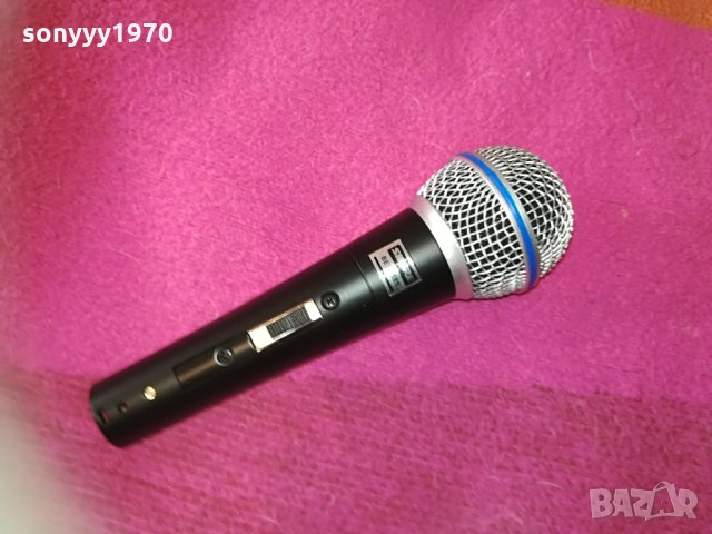 shure beta sm58s-profi microphone-внос швеицария 0704211659, снимка 11 - Микрофони - 32462958