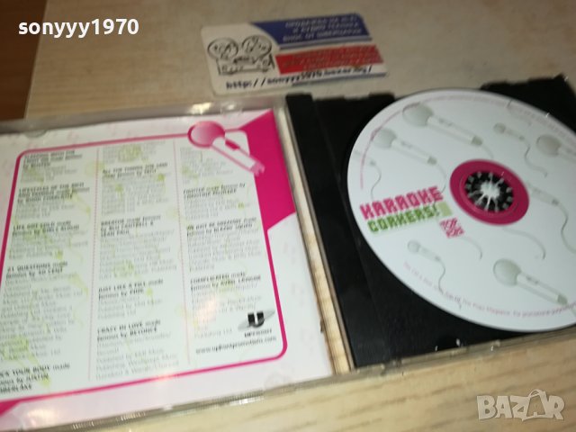 KARAOKE CORNERS CD 0401240820, снимка 4 - CD дискове - 43651128