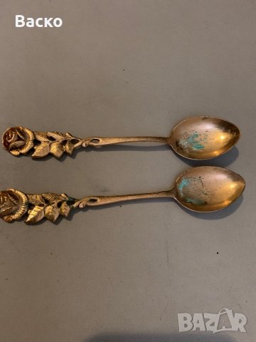Лъжички, снимка 2 - Антикварни и старинни предмети - 38187268