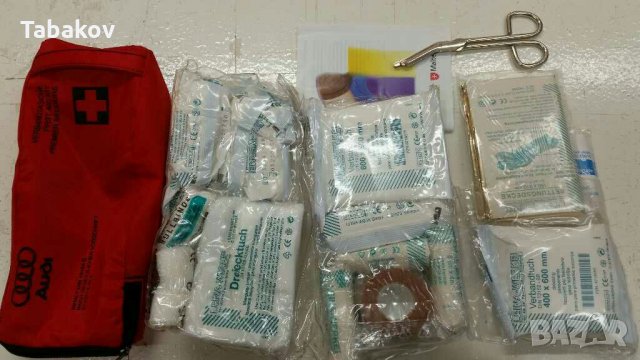 Аптечка оригинална AUDI, снимка 3 - Аксесоари и консумативи - 32884575