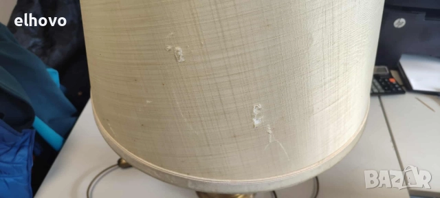 Стара настолна лампа#1, снимка 6 - Антикварни и старинни предмети - 52208212