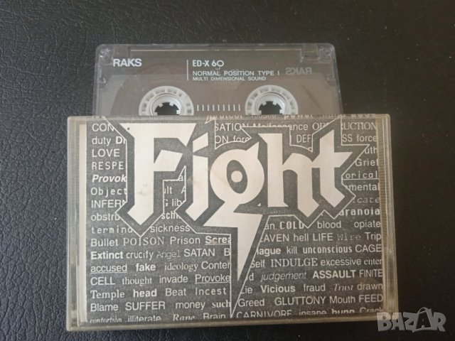 Fight - War Of Words - аудио касета, снимка 1 - Аудио касети - 44036341