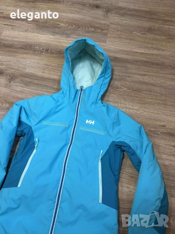 Висок клас дамско яке Helly Hansen  Kimberley Primaloft Recco 15.000mm Ski Snow Jacket , S размер, снимка 4 - Дивани и мека мебел - 52561252