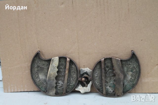 Сребърни възрожденски пафти, снимка 9 - Антикварни и старинни предмети - 38288810