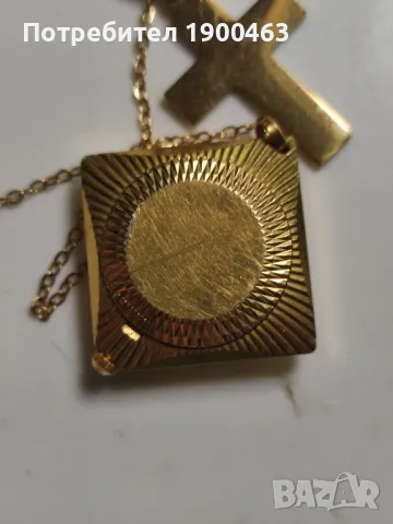 Медальон Чайка.Позлатен.Механичен., снимка 8 - Дамски - 49928694