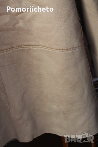 Леко палто имитация на кожа, снимка 10 - Палта, манта - 26456360