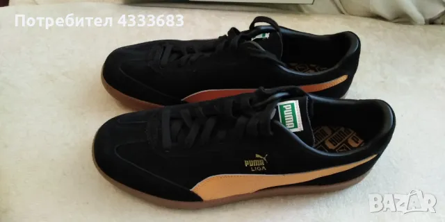 Обувки пума естествена кожа , снимка 5 - Маратонки - 48406204