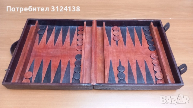 Кожена табла за игра, снимка 10 - Шах и табла - 52546397