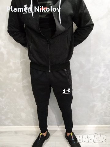 ЧЕРЕН ПАМУЧЕН ЕКИП NIKE, ADIDAS, UNDER ARMOUR , снимка 12 - Спортни дрехи, екипи - 38506415