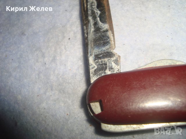 СТАРО ШВЕЙЦАРСКИ ТИП КОМБИНИРАНО ДЖОБНО НОЖЧЕ 31392, снимка 4 - Колекции - 38012329