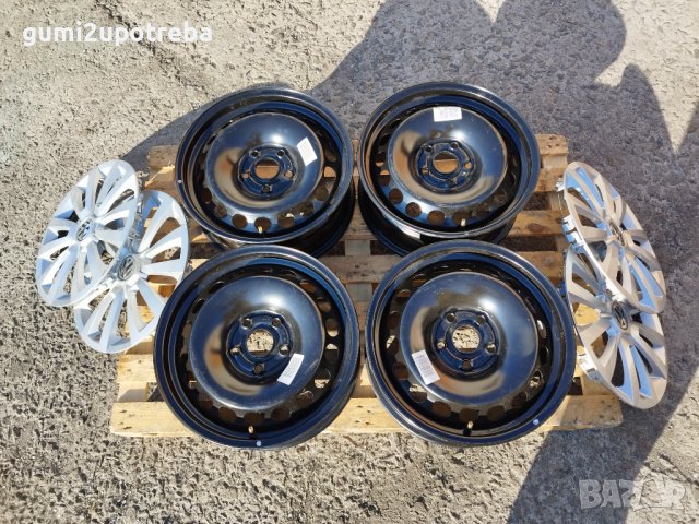 16 джанти 5х112 VW Passat Beetle Чисто нови+Тасове, снимка 2 - Гуми и джанти - 38528236