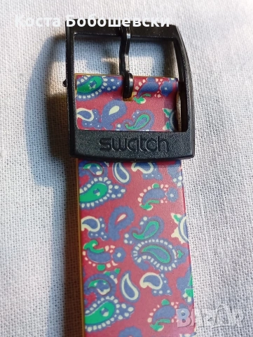 Swatch Chronograph 22 jewels, NOS!, снимка 5 - Мъжки - 53336816