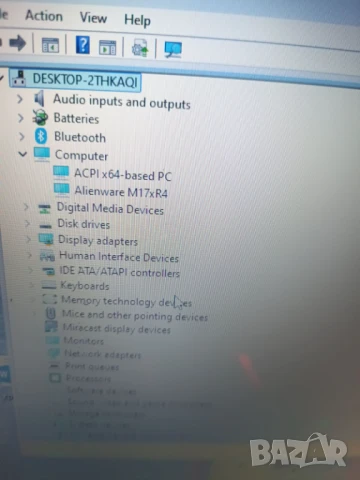 Продавам Alienware M17X-R4, работещ, снимка 12 - Части за лаптопи - 51040378