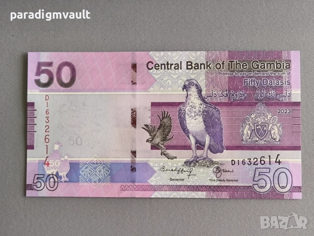Банкнота - Гамбия - 50 даласи UNC | 2023г.