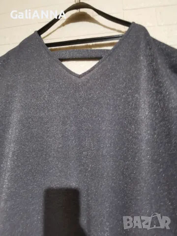 СТРАХОТНА СРЕБРИСТА РОКЛЯ/ТУНИКА 3XL, снимка 3 - Туники - 49858916