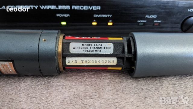 SHURE BETA58 USA 189.00Mhz, снимка 4 - Микрофони - 51444839