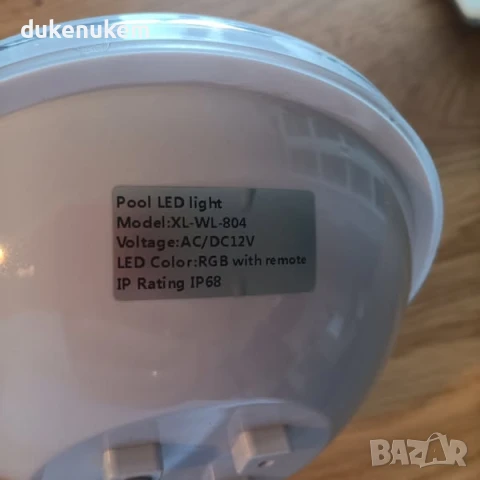 НОВО! RGB LED осветление за басейн – 40W с дистанционно, снимка 10 - Лед осветление - 51027225