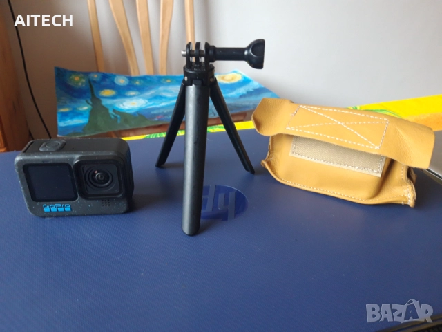 GoPro HERO 12 Black екшън камера + TRIPOD + Калъф за камерата и трипода, снимка 2 - Камери - 52666862