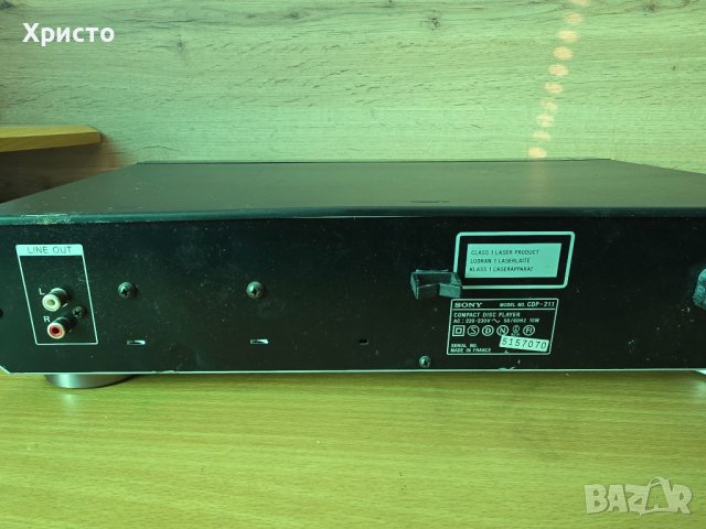 Sony cdp-211, снимка 5 - Аудиосистеми - 44116962