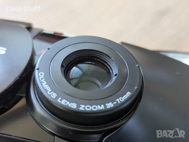Компактен лентов фотоапарат OLYMPUS [mju:] ZOOM OLYMPUS LENS ZOOM 35-70mm, снимка 2 - Фотоапарати - 51087852