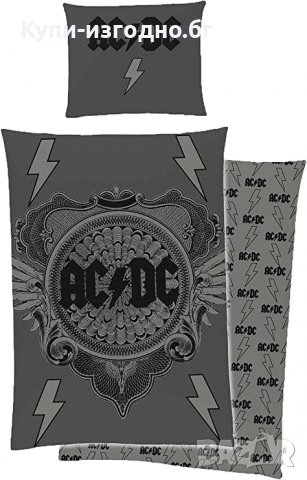   AC/DC рекламни комплекти за спане , 100% памук , два вида 