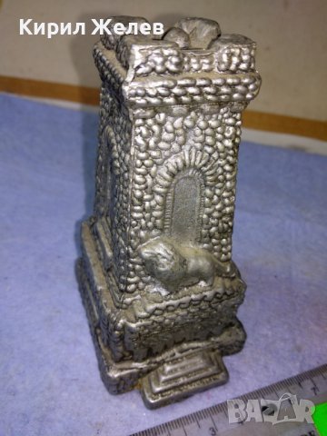 ПАМЕТНИКА на СВОБОДАТА на ШИПКА Стара ГОЛЯМА РЯДКА МЕТАЛНА СТАТУЕТКА СУВЕНИР от НРБ ПЕРИОДА 41390, снимка 12 - Колекции - 43952638