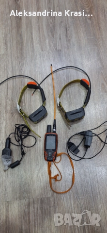 Gps Garmin astro320с бг честота с 2 каишки т5 и зарядно всичко работи