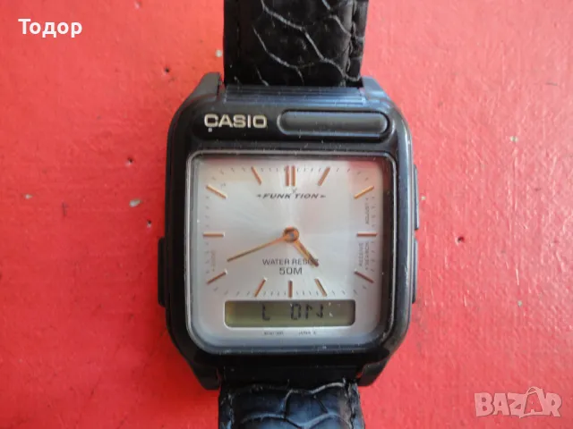 Оригинален радио управляем часовник Casio FKT Module 785, снимка 7 - Мъжки - 47481885