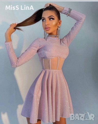 Елегантна дамска рокля