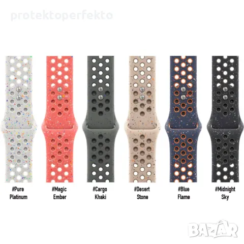Силиконова каишка Apple Watch Ultra – 49mm, 45, 44, 42 Cargo Khaki, снимка 2 - Каишки за часовници - 48294040