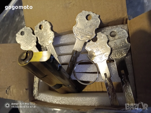 Патрон секретен + 6 ямкови ключа, 500 000 комбинации на СИГУРНОСТ, снимка 3 - Други стоки за дома - 52510404