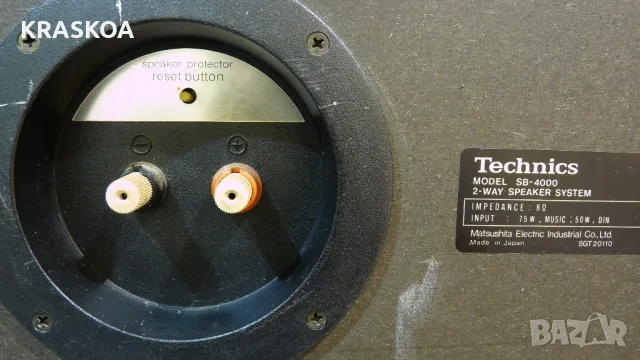 TECHNICS SB-4000-, снимка 14 - Тонколони - 49137732