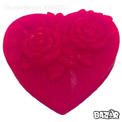  глицеринов сапун  Сърце