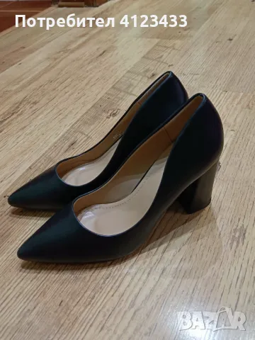 Класически черни токчета , снимка 1