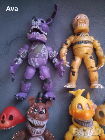Five nights of Fredy figures, снимка 3 - Фигурки - 53455329