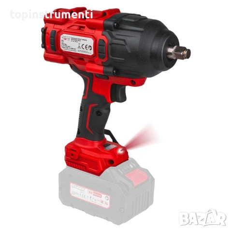 Гайковерт ударен 1/2" 2000Nm, 20V RAIDER RDP-BBIW20 Solo, безчетков мотор, в куфар, , снимка 2 - Винтоверти - 53537105