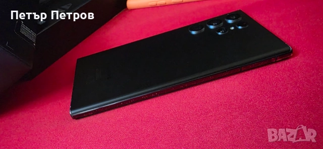 Samsung Galaxy S22 Ultra 256GB 12GB RAM Phantom Black ПЪЛЕН КОМПЛЕКТ! Неразличим от нов!, снимка 8 - Samsung - 52935389