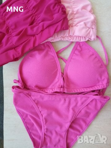 Комплект бански и шапка ликра , снимка 2 - Бански костюми - 33502766