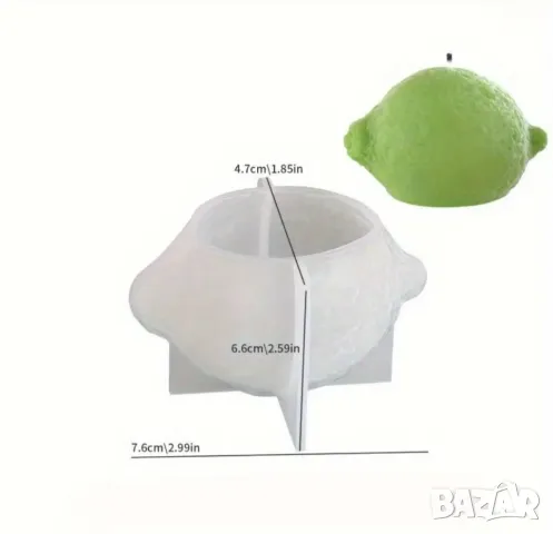 Молд лимон , снимка 4 - Форми - 50238492