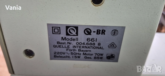 Шевна машина Privileg, снимка 6 - Шевни машини - 52679287