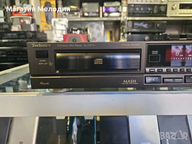 CD Player Technics SL-P377A В отлично техническо и визуално състояние., снимка 4 - Декове - 52810937