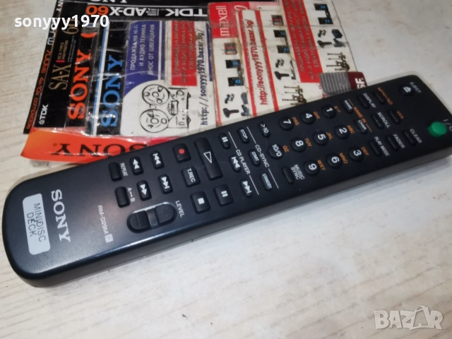 SONY RM-D29M MINIDISC DECK REMOTE-SWISS 1512251839, снимка 5 - Ресийвъри, усилватели, смесителни пултове - 52804832