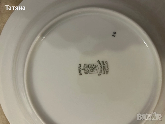 Комплект 6 чинии и овална чиния Bavaria , снимка 2 - Други - 51789182