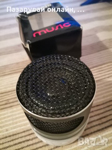 Безжична, светеща Bluetooth тонколона с FM радио, USB,micro SD