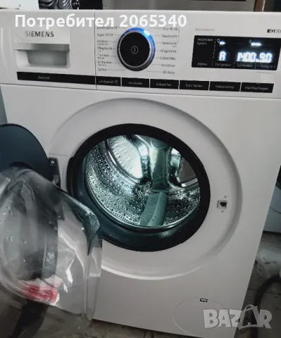 ПЕРАЛНЯ SIEMENS iQ 700/A+++/9 кг, снимка 3 - Перални - 50213152