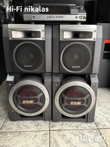 аудио система стерео уредба SONY LBT HCD-LX9AV, снимка 3 - Аудиосистеми - 52289381