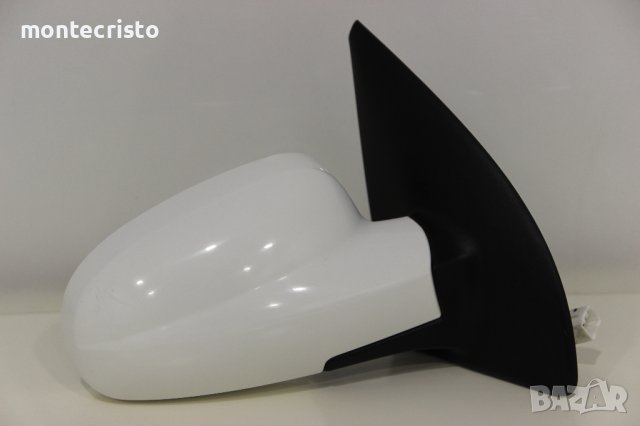 Дясно електрическо огледало Chevrolet Aveo T200 хечбек (2003-2007г.) 5 пина / 96598155 ⚪Цвят: Бял, снимка 3 - Части - 43967382