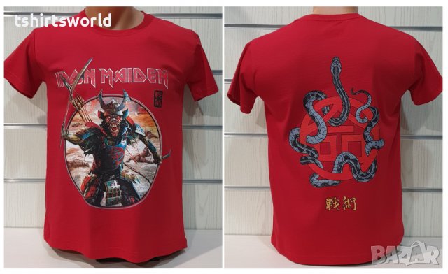 Нова мъжка тениска на музикалната група IRON MAIDEN - Senjutsu Album Palace Circle