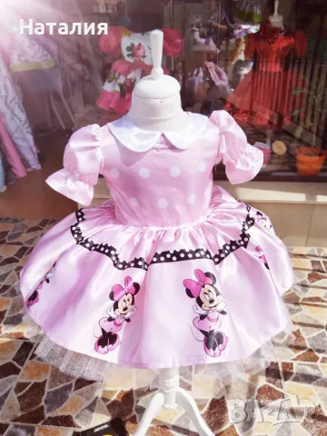 Рокля Мини Маус, снимка 2 - Детски рокли и поли - 49869460